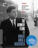 The Criterion Collection Blu-Ray Cover for The Kennedy Films of Robert Drews & Associates