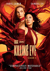 Killing Eve, Season 3 Blu-Ray Cover