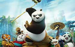 Jack Black as Po the Panda gets the crew back together for the top animated film of 2016, Kung Fu Panda 3