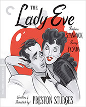 The Lady Eve Criterion Collection Blu-Ray Cover