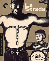 La strada Criterion Collection Blu-Ray Cover