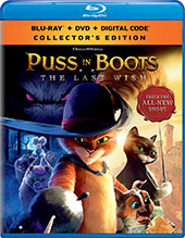 Puss in Boots: The Last Wish Blu-Ray Cover