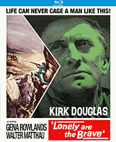Lonely Are the Brave Blu-Ray Cover