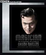 Magician: The Astonishing Life & Work of Orson Welles Blu-Ray Cover