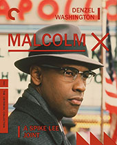Malcolm X Criterion Collection Blu-Ray Cover