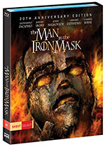 The Man in the Iron Mask 20th Anniversary Blu-Ray Cover