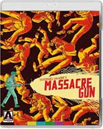 DVD Cover for Massacre Gun