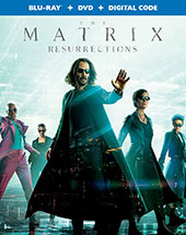 The Matrix Resurrections Blu-Ray Cover