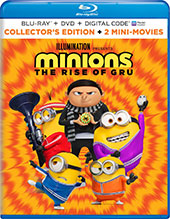 Minions: The Rise of Gru Blu-Ray Cover