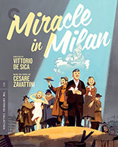 Miracle in Milan Criterion Collection Blu-Ray Cover