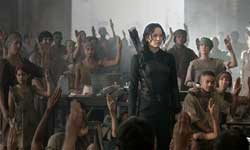 Jennifer Lawrence prepares for the revolution in the top action film of 2014, The Hunger Games: Mockingjay - Part One.