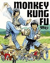 Monkey Kung Fu Blu-Ray Cover