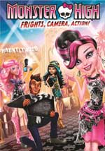 DVD Cover for Monster High: Frights, Camera, Action!