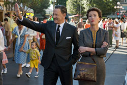 Tom Hanks and Emma Thompson in the 2013 top drama film Saving Mr. Banks