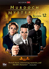 Murdoch Mysteries, Season 12 DVD Cover