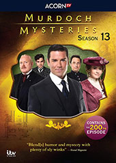 Murdoch Mysteries, Season 13 DVD Cover