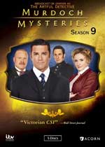 DVD Cover for Murdoch Mysteries: Seaon 9