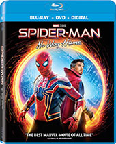 Spider-Man: No Way Home Blu-Ray Cover