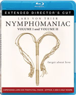 Nymphomaniac Extended Director's Cut 1 & 2 Blu-Ray Cover