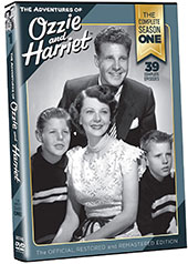 The Adventures of Ozzie and Harriet Season 1 DVD Cover