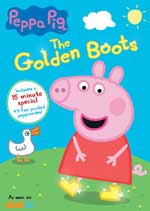 DVD Cover for Peppa Pic: The Golden Boots