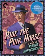 Criterion Collection Blu-Ray Cover for Ride the Pink Horse