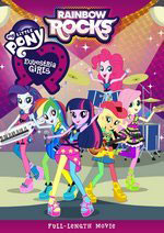 DVD Cover for My Little Pony Equestria Girls: Rainbow Rocks