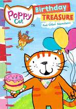 DVD Cover for Poppy Cat: Birthday Treasures and Other Adventures