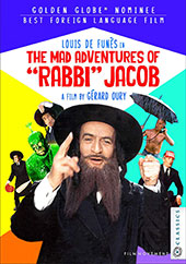 The Mad Adventures of Rabbi Jacob DVD Cover