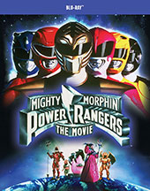 Mighty Morphin Power Rangers: The Movie Blu-Ray Cover