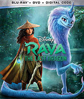 Raya and the Last Dragon Blu-Ray Cover