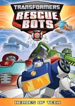 DVD Cover for Transformers Rescue Bots: Heroes of Tech