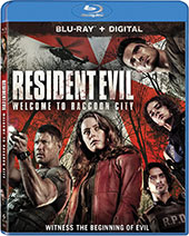 Resident Evil: Welcome to Raccoon City Blu-Ray Cover