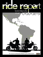 DVD Cover for Ride Report: 10,000 Miles to Rio