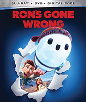 Ron's Gone Wrong Blu-Ray Cover