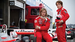 Chris Hemsworth and Daniel Bruhl in the top 2013 drama Rush