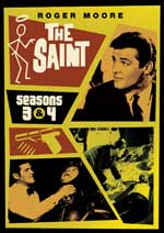 DVD Cover for The Saint: Seasons 3 & 4