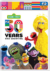 Sesame Street: 50 Years and Counting DVD Cover
