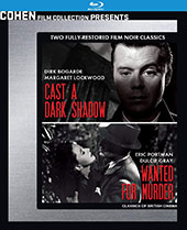 Wanted for Murder / Cast a Dark Shadow Blu-Ray Cover