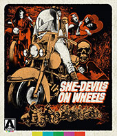 She-Devil On Wheels Blu-Ray Cover