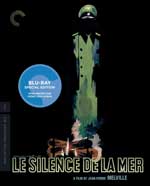 Criterion Collection Blu-Ray Cover for Le silence de la mer