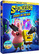 The SpongeBob Movie: Sponge on the Run Blu-Ray Cover