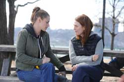 Julianne Moore and Kristen Stewart star in the 2014 top drama Still Alice.