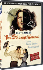 DVD Cover for The Strange Woman