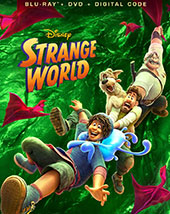 Strange World Blu-Ray Cover