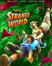 Strange World Blu-Ray Cover