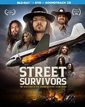 Street Survivors: The True Story of the Lynyrd Skynyrd Plane Crash Blu-Ray Cover