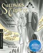 Criterion Collection Blu-Ray Cover for Sullivan's Travels