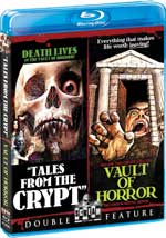 Tales from the Crypt and the Vault of Horror Blu-Ray Double Feature Cover
