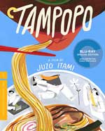 The Criterion Collection Blu-Ray cover for Tampopo